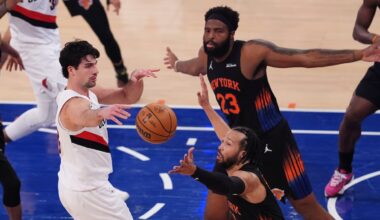 Brunson and Anunoby power Knicks to a 127-97 win over Trail Blazers