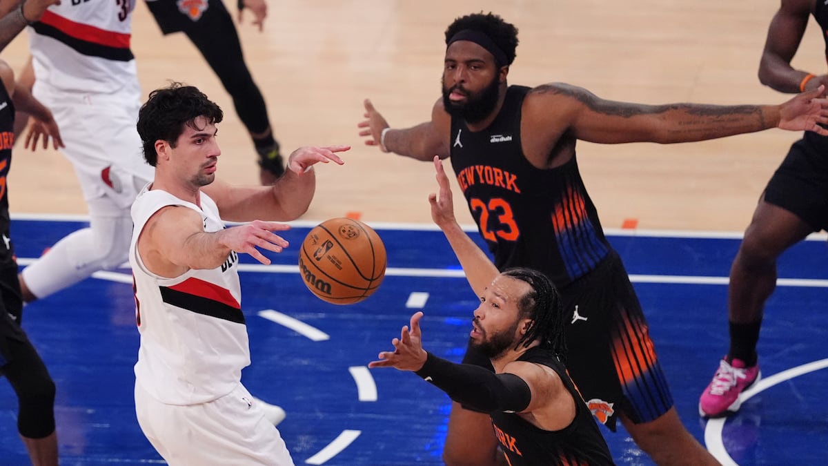 Brunson and Anunoby power Knicks to a 127-97 win over Trail Blazers