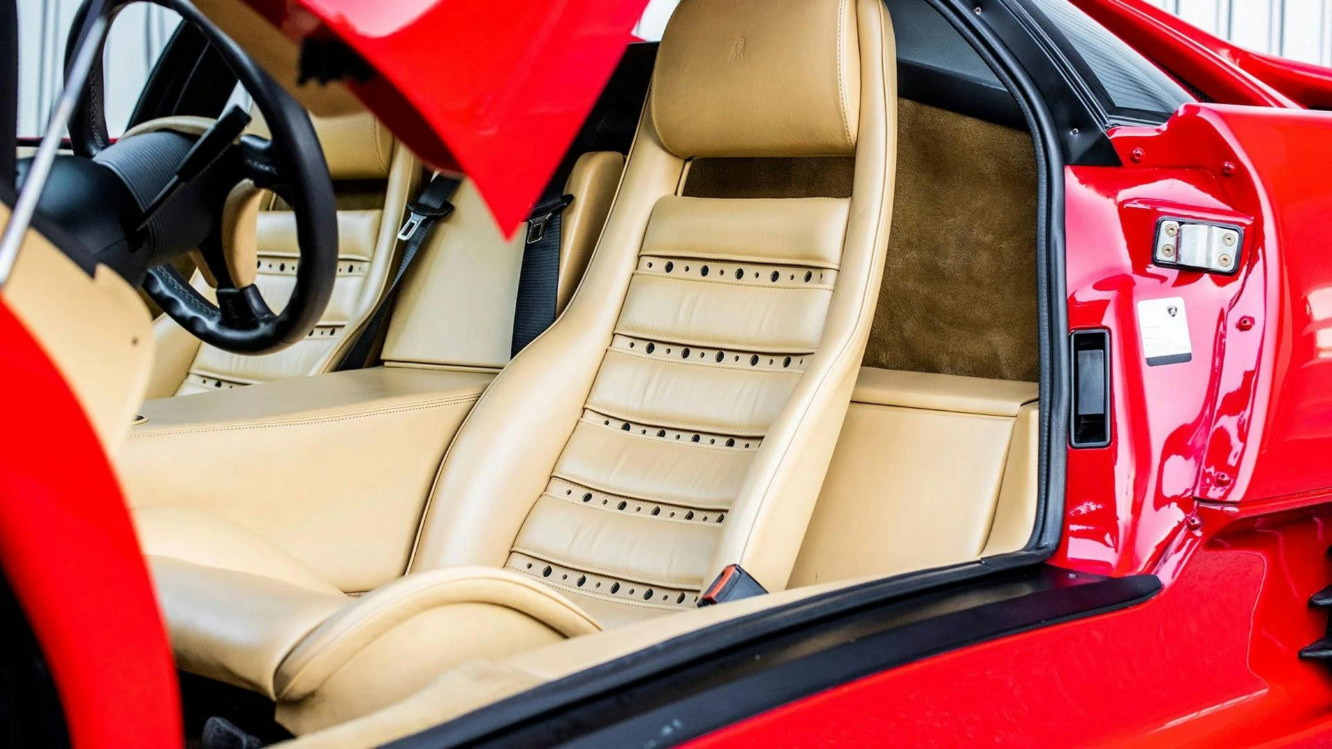 1991 Lamborghini Diablo Broad Arrow seat