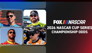 2026 NASCAR Cup Series Title Odds: Denny Hamlin, Kyle Larson Tied as Favorites