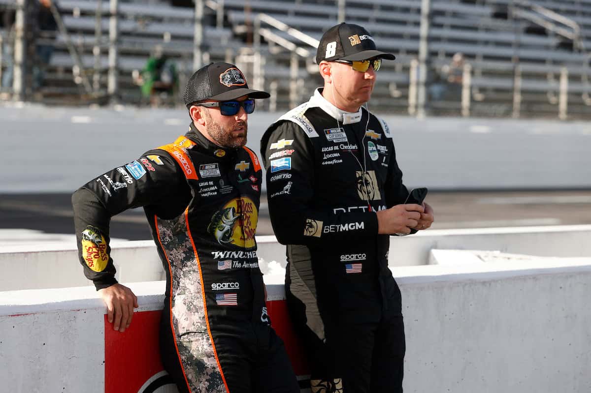 #8: Kyle Busch, Richard Childress Racing, BetMGM Chevrolet, #3: Austin Dillon, Richard Childress Racing, BPS/Winchester Waterfowl Chevrolet