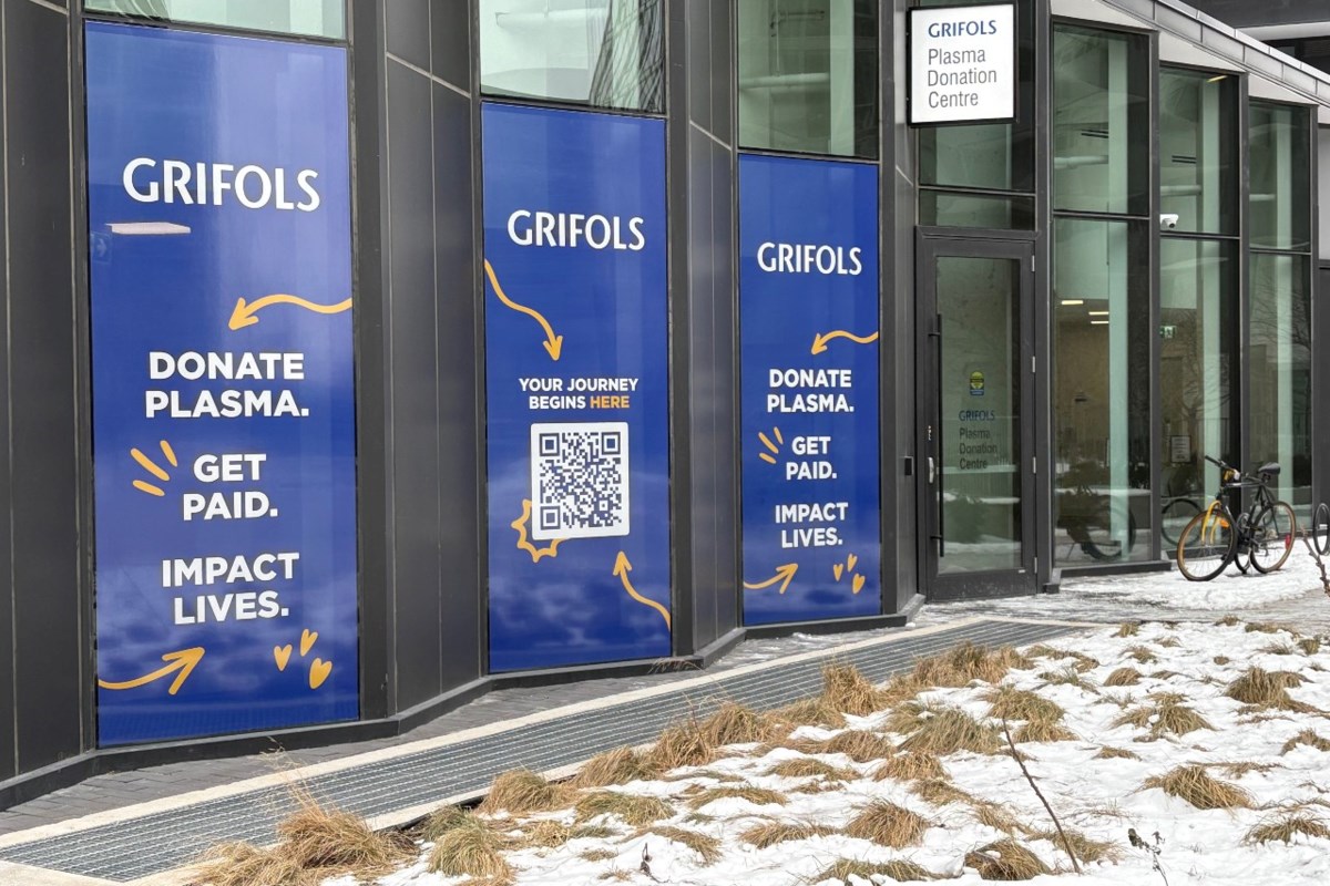 For-profit company approved to extract plasma at double the rate of Canadian Blood Services