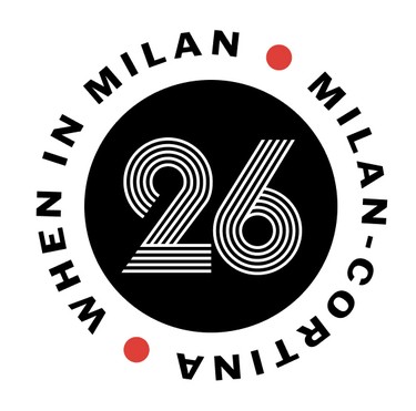 When in Milan Cortina olympics Winter Games logo
