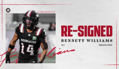 REDBLACKS re-sign defensive back Bennett Williams