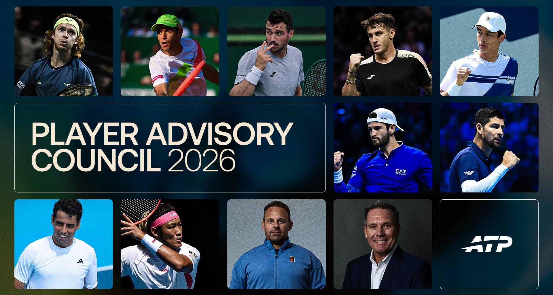 ATP announces Player Advisory Council for 2026 | ATP Tour