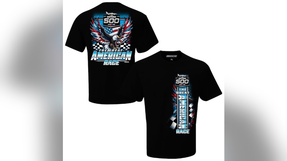 Go all-in with a patriotic Daytona shirt. 