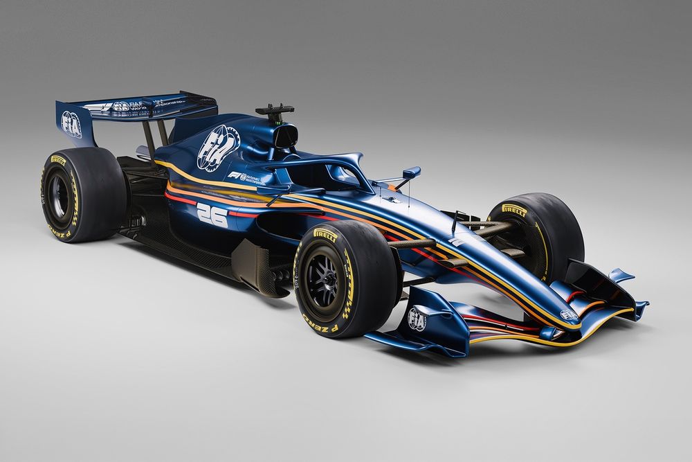 2026 FIA F1 car render