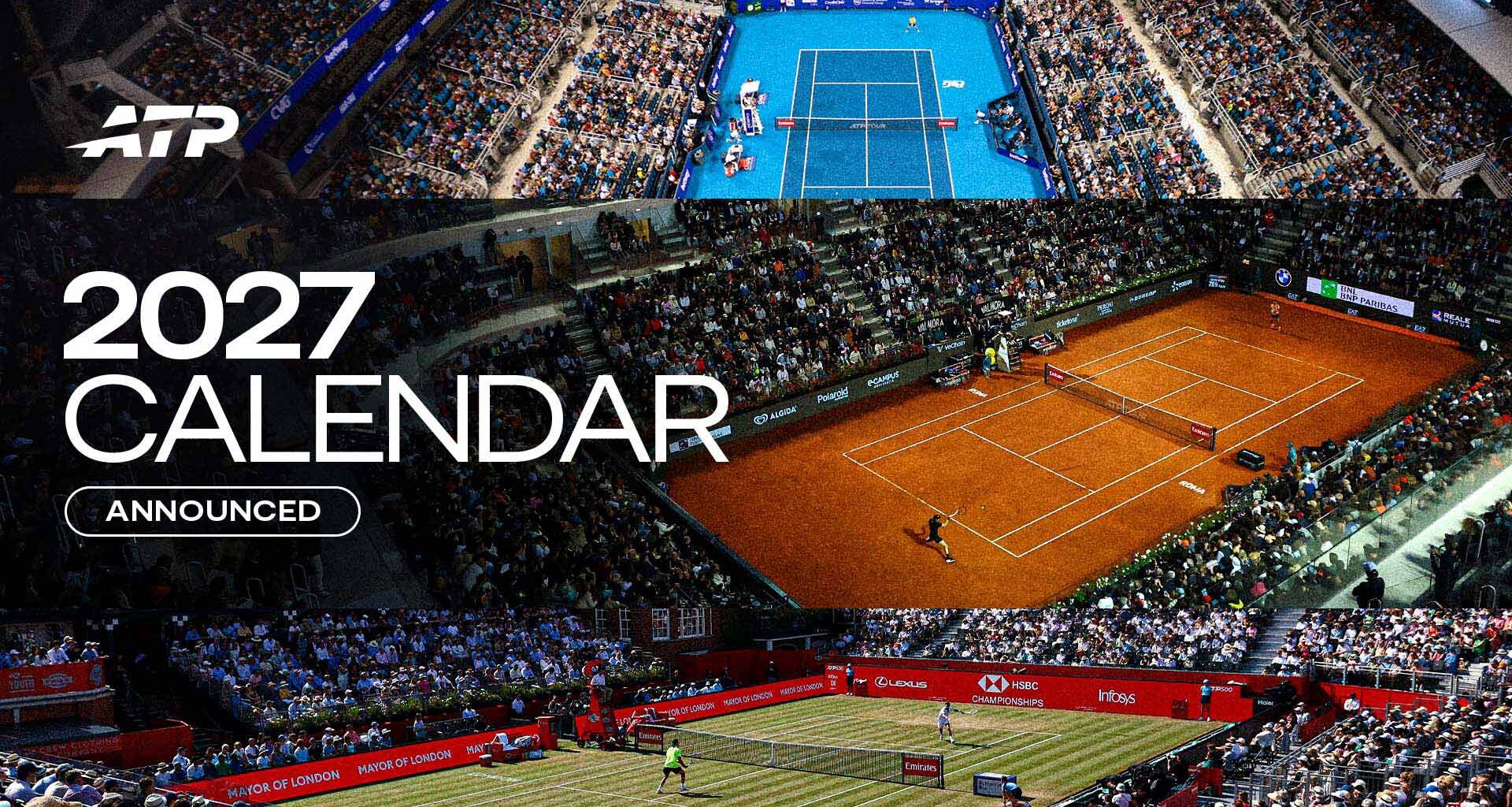 The 2027 calendar will feature 59 tournaments across 29 countries.