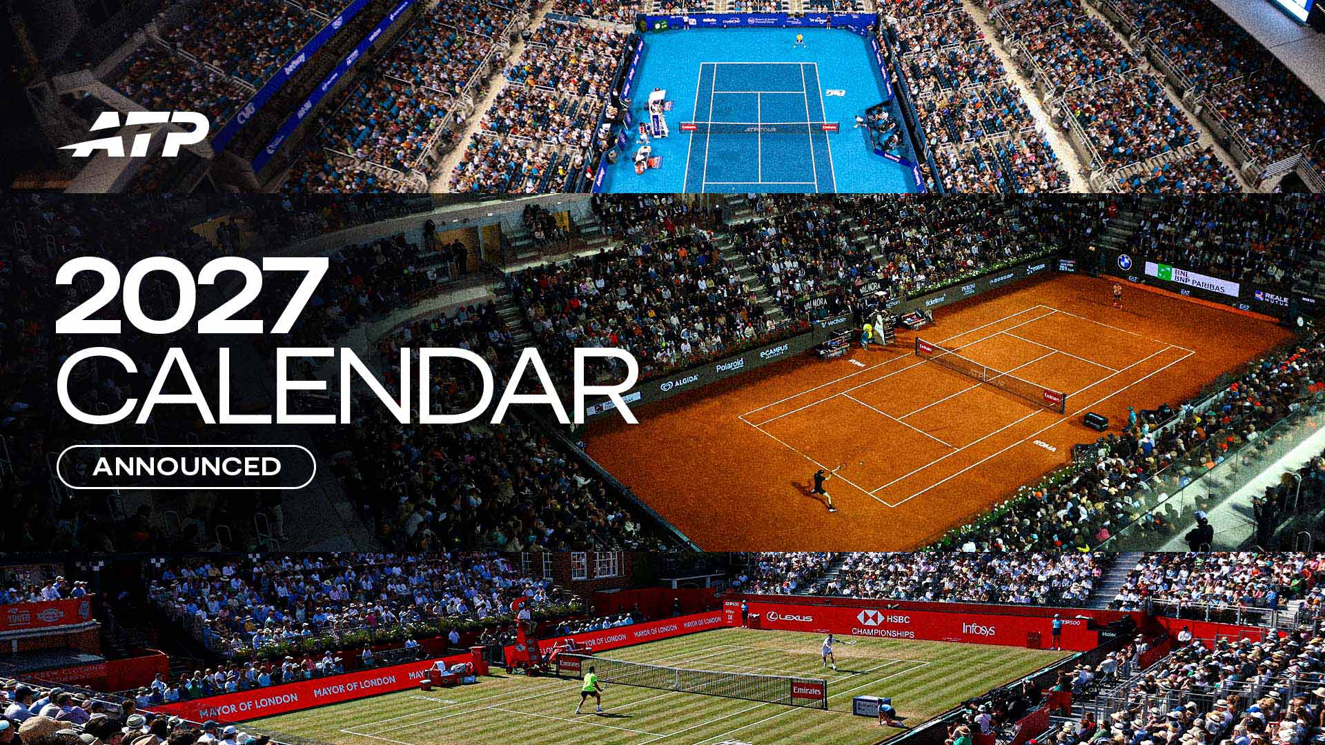 The 2027 calendar will feature 59 tournaments across 29 countries.