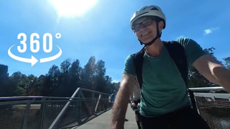 Experience Sydney's new GreenWay trail on its grand opening in this immersive 360 capture – video