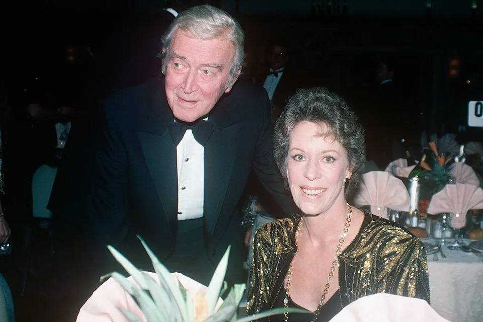Art Zelin/Getty Jimmy Stewart and Carol Burnett.