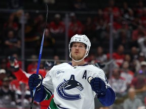 Elias Pettersson's improved play has him as a trade target.