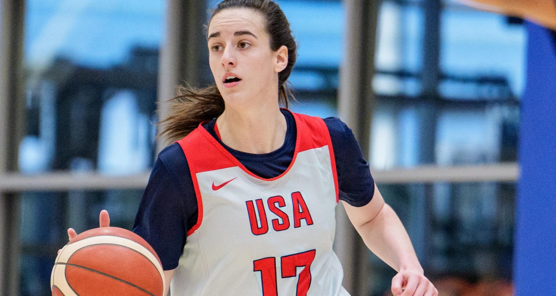 Caitlin Clark Shows Off Impressive Arm Throwing Football in Video Amid WNBA Offseason