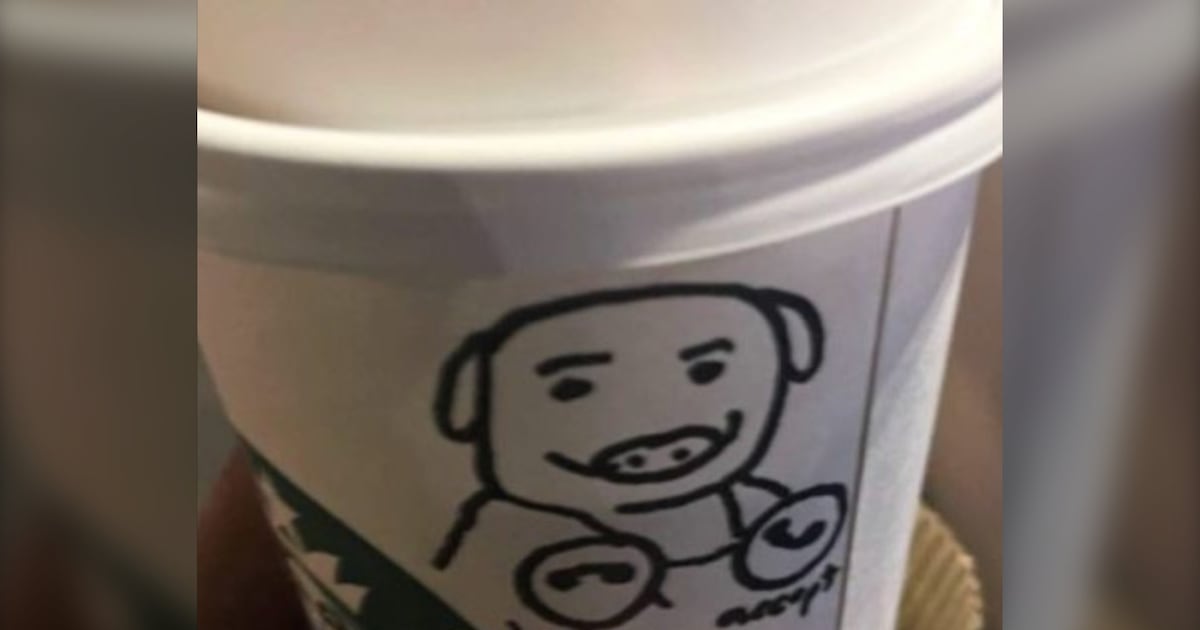 Starbucks employee draws picture of pig on L.A. deputy’s coffee cup - CTV News