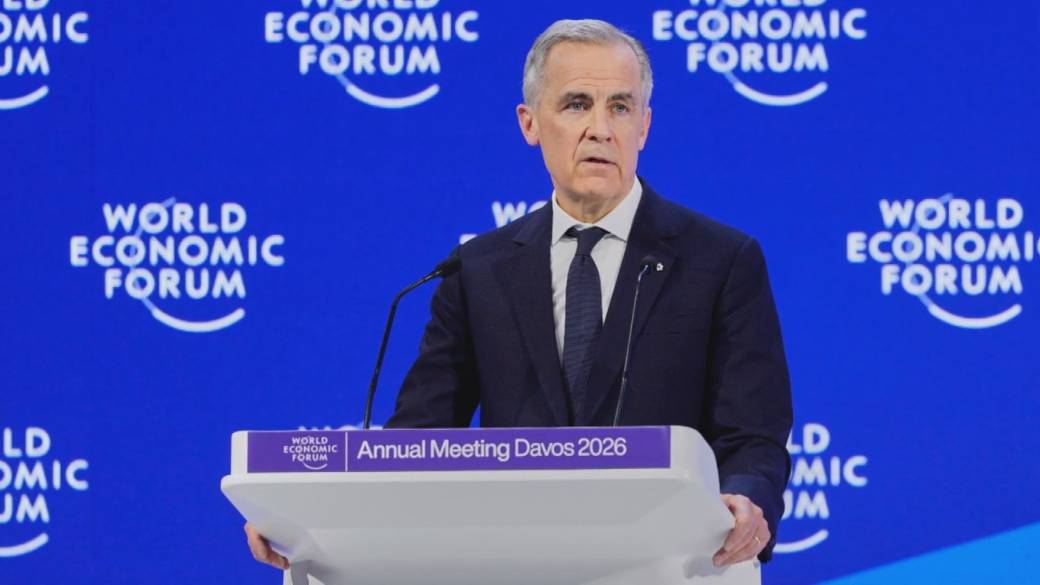 Click to play video: '‘Strong on Canadian values’: Carney speech lauded internationally for statesmanship'