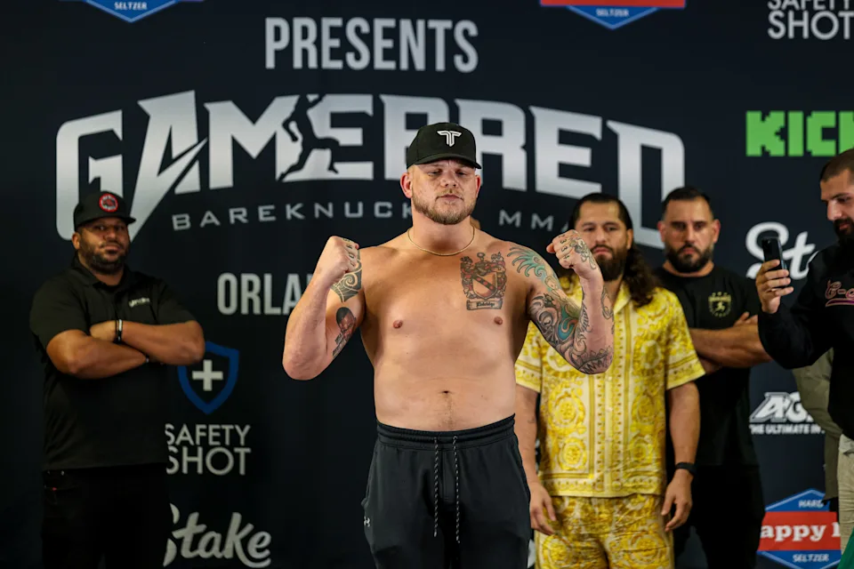 Chase Sherman Gamebred Bareknuckle MMA weigh-ins