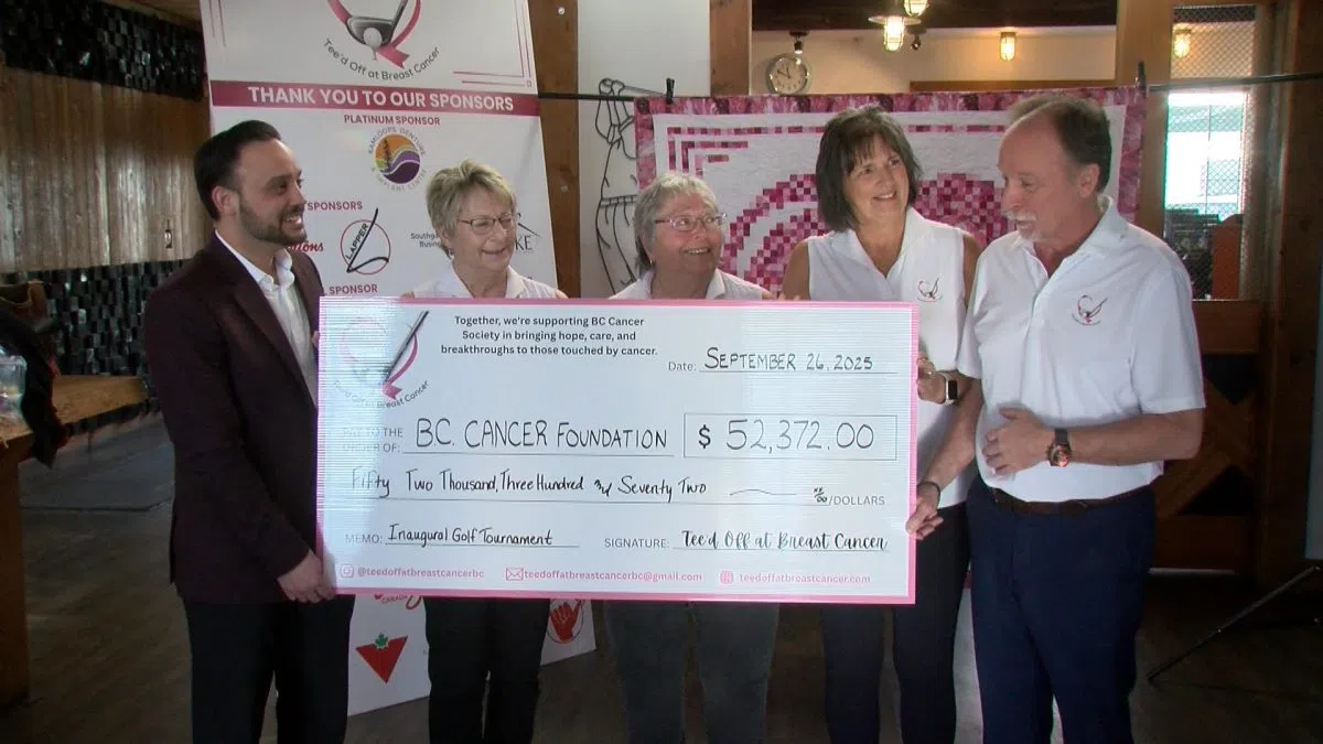 First annual Tee’d Off at Breast Cancer Golf Tournament helps raise more than $50,000 for BC Cancer Foundation