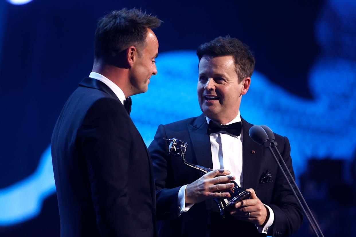 Dec Donnelly shared his 'admiration' for his best friend. (Getty Images for the NTA's)