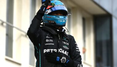 Mercedes W17 makes debut track run at Silverstone