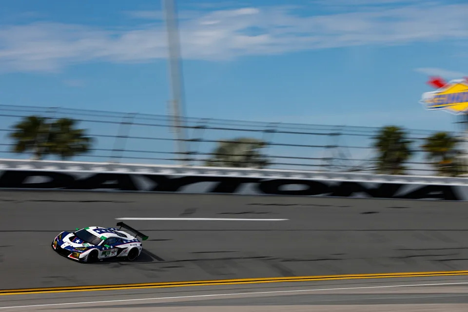 #81 DragonSpeed Corvette Z06 GT3.R: Henrik Hedman, Giacomo Altoè, Casper Stevenson, Matteo Cairoli