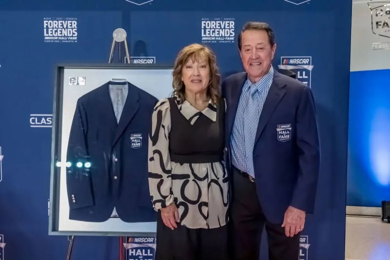 January 22, 2026, Charlotte, Nc, USA: NASCAR, Motorsport, USA Cup Series driver, HARRY GANT, is presented his exclusive blue jacket as heÃââ s inducted into the prestigious NASCAR Hall Of Fame in Charlotte, NC. A jacket unlike any other for legacies unlike any other. Handcrafted with precision, the NASCAR Hall of Fame blue jacket represents a permanent place among the ââ s greatest. Charlotte USA – ZUMAa161 20260122_aaa_a161_004 Copyright: xWalterxG.xArcexSr.x