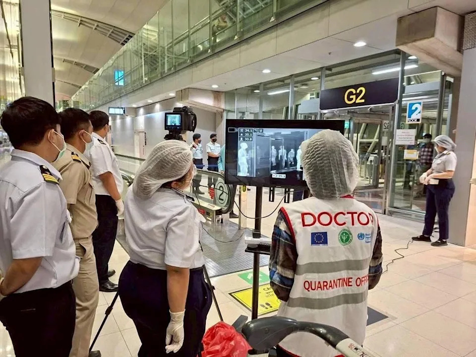 Thai airports have begun Covid-style screening at airports (Thai government)