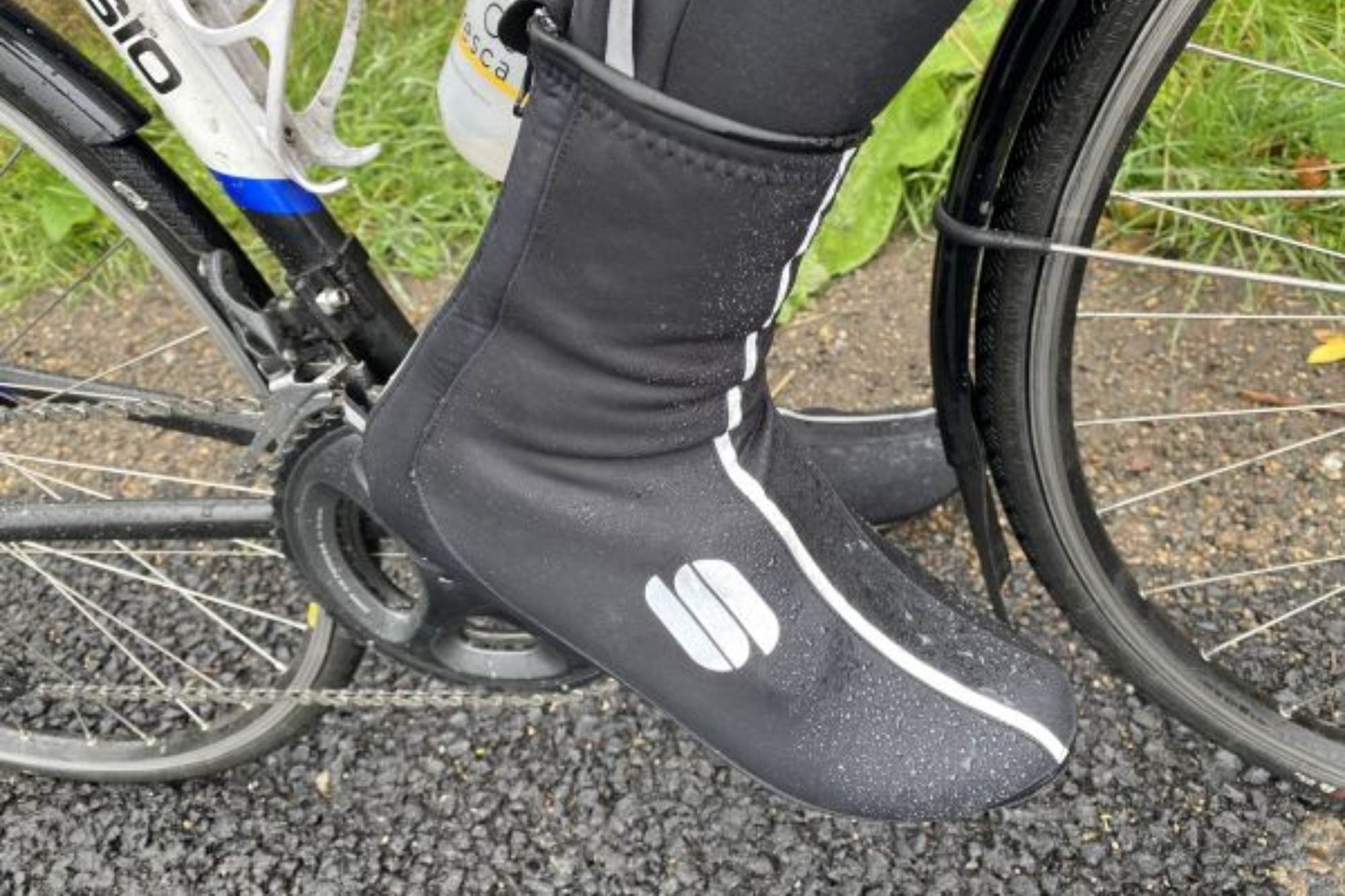 Images shows Sportful WS Reflex 2 Bootie cycling overshoes.