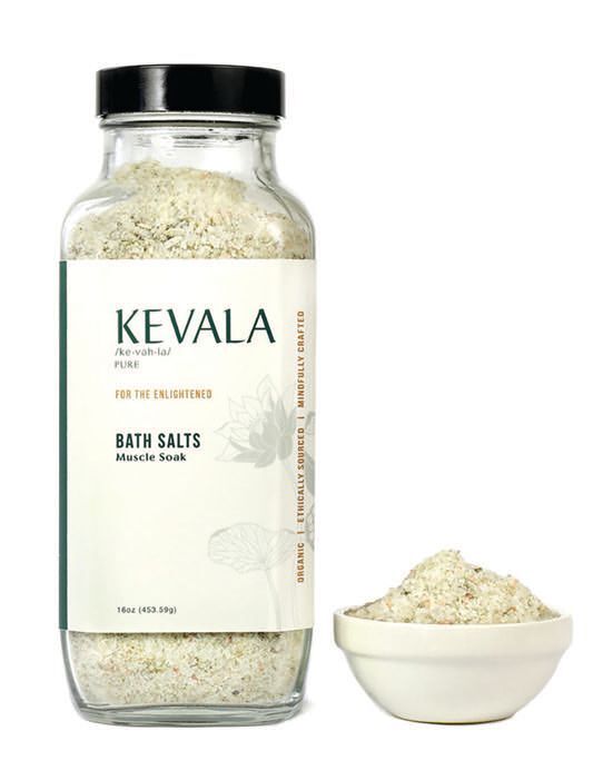 8 p.m.: The Evening Soak âA warm Epsom salt bath closes the day. Magnesium sulfate relaxes the muscles, opens phase II detox pathways and prepares me for deep, restorative sleep.â mountainroseherbs.com PHOTO COURTESY OF BRANDS