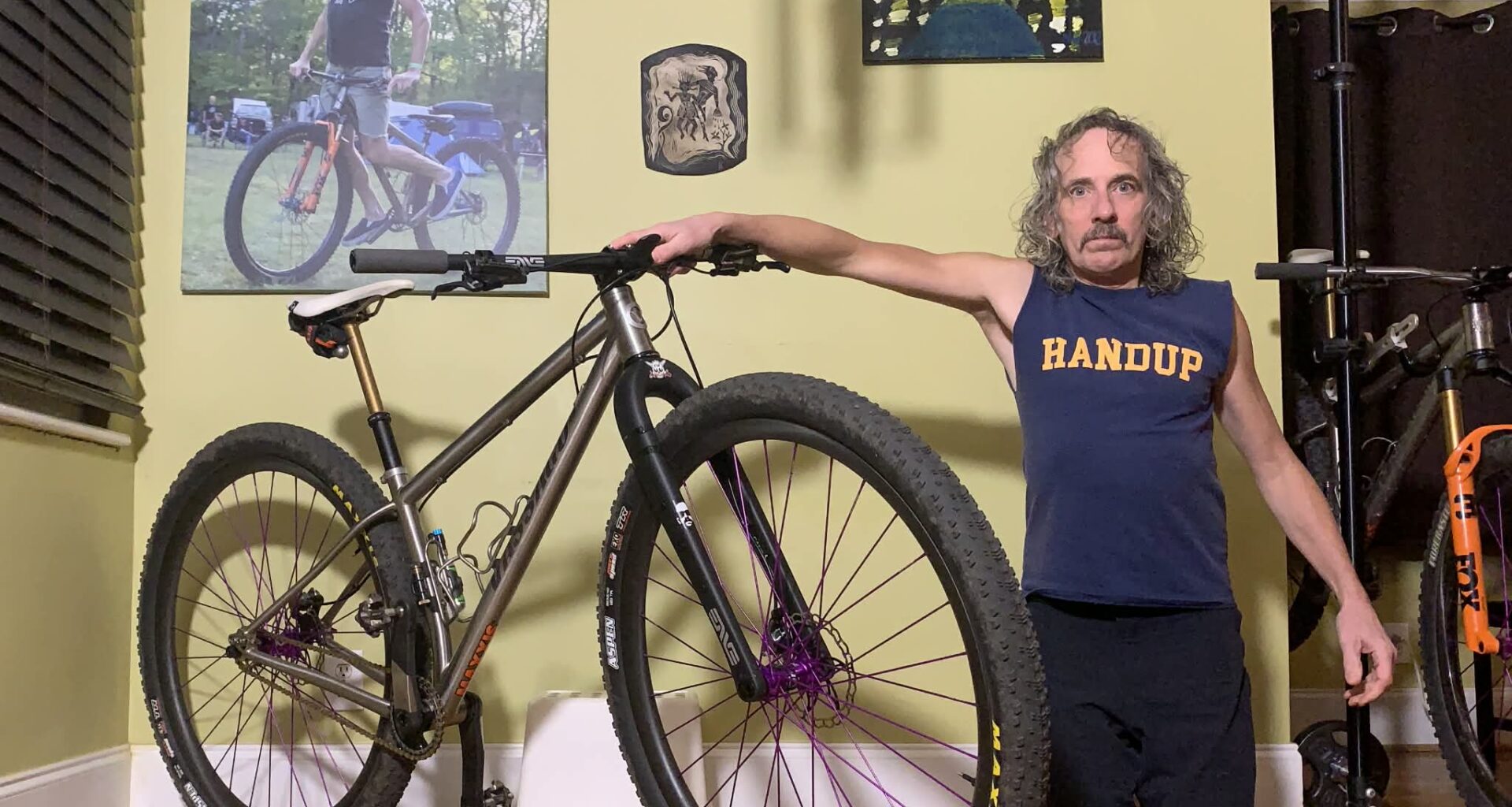 Interview: Dicky Dives into the Deep End of 32″ Bikes with Custom Titanium Vassago SS