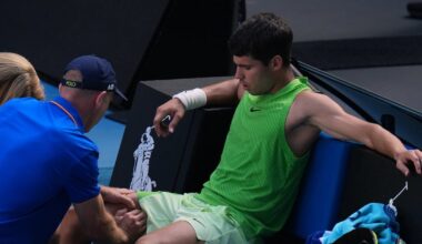 Alex Zverev questions Carlos Alcaraz’s medical timeout after five-set Australian Open loss