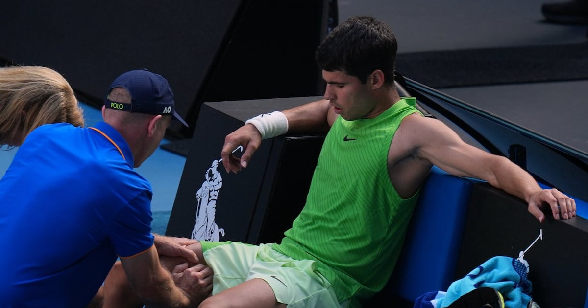 Alex Zverev questions Carlos Alcaraz’s medical timeout after five-set Australian Open loss