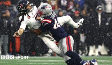 NFL play-offs LIVE: Houston Texans at New England Patriots before Los Angeles Rams face Chicago Bears