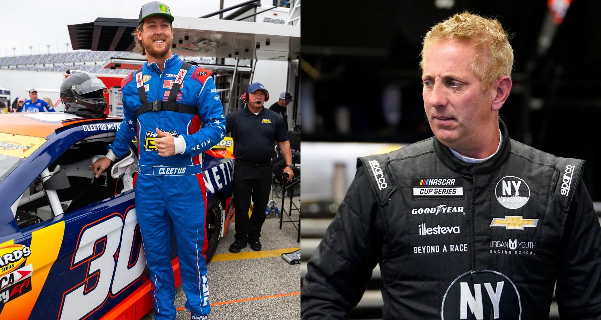 Feb 15, 2022; Daytona, FL, USA; NASCAR Cup Series driver Greg Biffle (44) during practice for the Daytona 500 at Daytona International Speedway