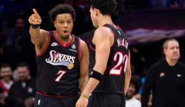 Kyle Lowry embracing mentorship role on 76ers