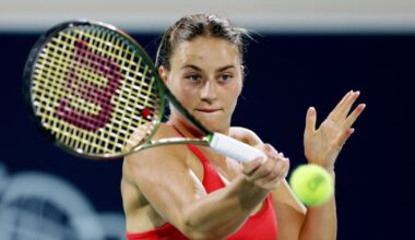 Marta Kostyuk confirms ankle injury after losing in first round of Australian Open