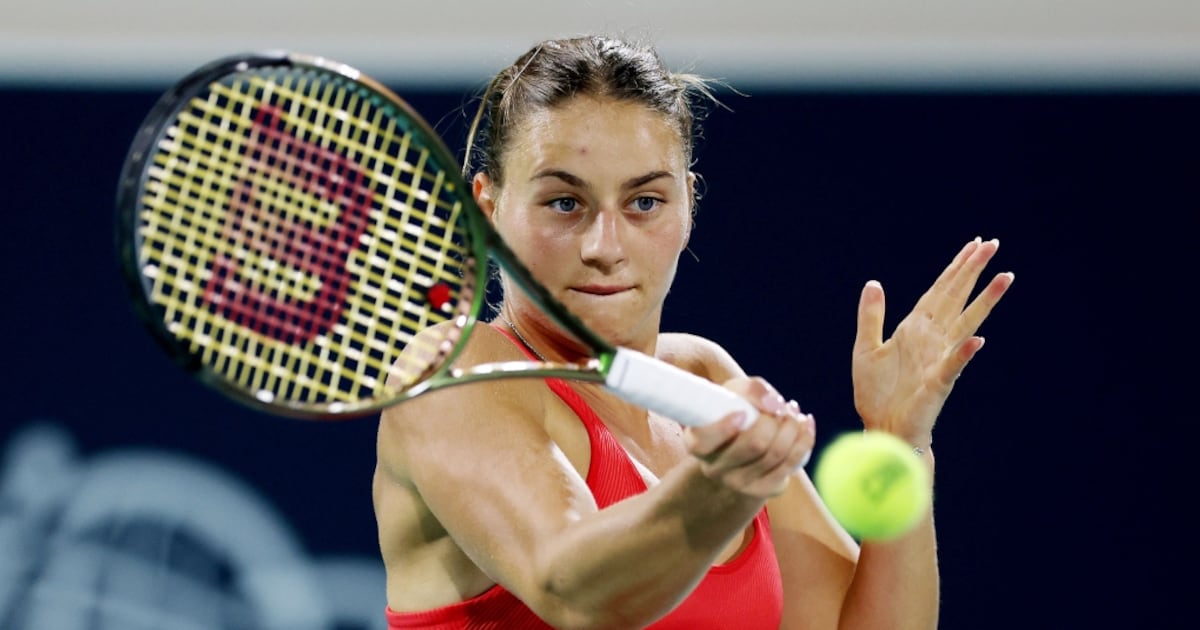 Marta Kostyuk confirms ankle injury after losing in first round of Australian Open