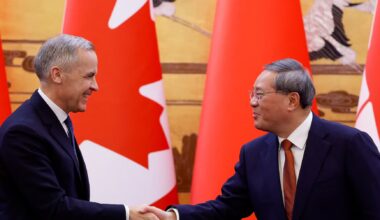 Canada's Carney hails warmer ties with China and signs energy pact