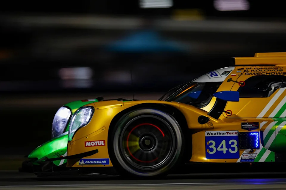 #343 Inter Europol Competition ORECA LMP2 07: Jakub Smiechowski, George Kolovos, Nolan Siegel, Nick Cassidy