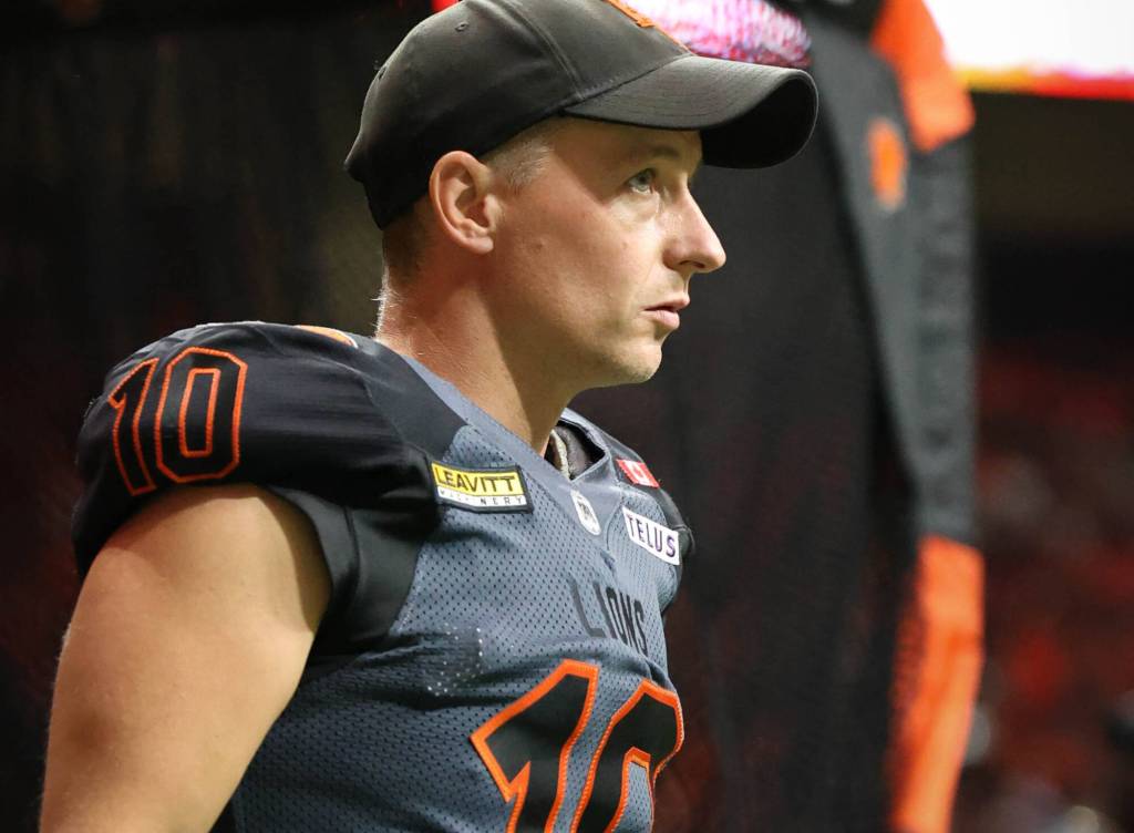 The BC Lions have signed kicker Sean Whyte, a White Rock native, to a one-year contract extension. (Amun Grewal/BC Lions photo