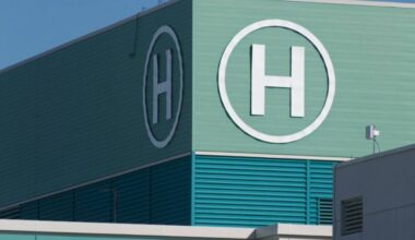 The sign on the Whitehorse General Hospital is seen on June 18, 2024. (Yukon News file)