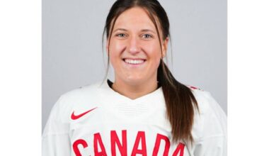 Jenn Gardiner was recently named to the 2026 women&rsquo;s Olympic hockey team. (Hockey Canada)