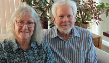 Victoria residents Amy Cameron and Joe Ross face losses every day in the face of dementia. The couple leans on the B.C. Alzheimer&rsquo;s Society to help cut red tape and make new, understanding connections. (Christine van Reeuwyk/Victoria News)
