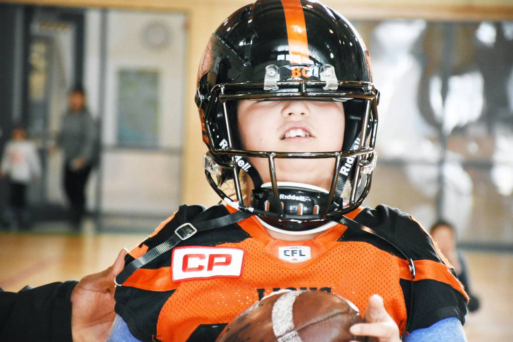 The BC Lions will make five stops at Greater Victoria schools in February ahead of their pre-season game in Langford in May. (Black Press Media file photo)