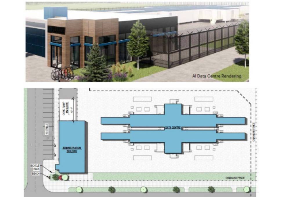 Red Deer County&rsquo;s municipal planning commission approved a data centre for the Blindman Industrial Park in October 2025. (Image contributed)