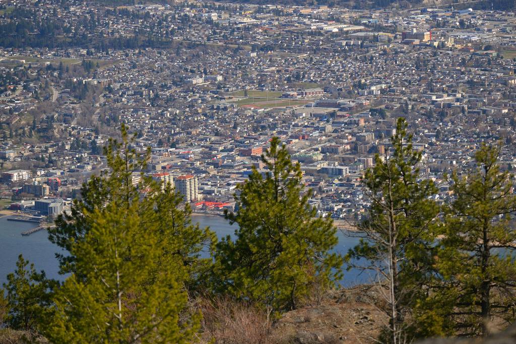 Penticton from above. (Western News File)