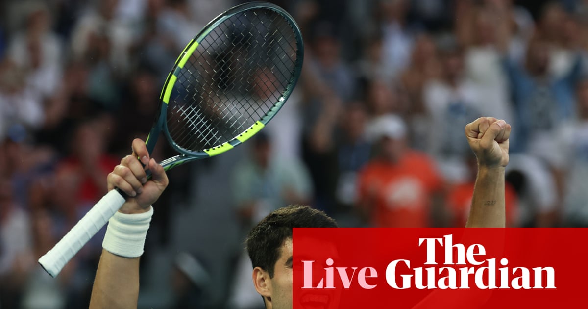 Carlos Alcaraz beats Alexander Zverev in epic five-set Australian Open semi-final – as it happened | Australian Open 2026