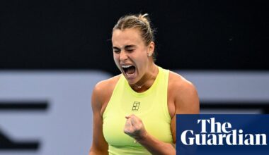 Aryna Sabalenka powers past Karolina Muchova into Brisbane International final | Tennis