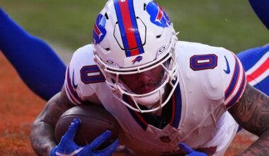 Bills receiver Coleman draws attention in aftermath of McDermott's firing
