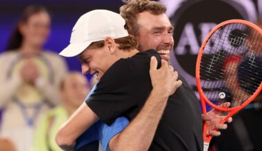 Local Aussie amateur beats Jannik Sinner en route to 1 Point Slam title, $1-million at Australian Open