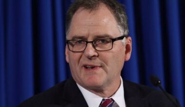 Ombudsperson Jay Chalke speaks during a press conference in Victoria, B.C., on Thursday, April 6, 2017. THE CANADIAN PRESS/Chad Hipolito